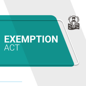 exemptions act 1083, 2022