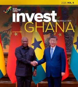 GIPC Invest Ghana Newsletter Cover Vol. 9